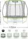 Trampolina ogrodowa Neo-Sport NS-08C221 z siatką wewnętrzną 8 FT 252 cm 12