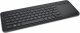 Klawiatura Microsoft N9Z-00009 All-in-One Klawiatura multimedialna, bezprzewodowa, baterie w zestawie, NORD, czarna, 434 g 1