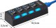 HUB USB Verk ROZGAŁĘŹNIK ROZDZIELACZ PORTÓW HUB USB 4X USB 3.0 1