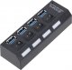 HUB USB Verk ROZGAŁĘŹNIK ROZDZIELACZ PORTÓW HUB USB 4X USB 3.0 9