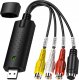 Adapter AV SwiatKabli USB - S-Video - CVBS - RCS (CHINCH) czarny 1