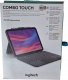 Logitech Logitech Combo Touch Szary QWERTZ Niemiecki 11