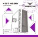 Obudowa PREYON Nest Meshy (PRENM02B) z wentylatorami Preyon Falcon Eye PWM 120 9