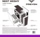 Obudowa PREYON Nest Meshy (PRENM02B) z wentylatorami Preyon Falcon Eye PWM 120 12