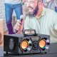 Głośnik Manta Głośnik przenośny bluetooth Manta MMS10 Radio FM Karaoke 3