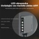 Aeno AENO Premium Eco Smart Heater, 700W, Tempered glass, Infrared+convection heating type, LED display, Plug type: Europe (E/F type), GREY 12