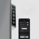 Aeno AENO Premium Eco Smart Heater, 700W, Tempered glass, Infrared+convection heating type, LED display, Plug type: Europe (E/F type), GREY 4