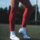 Proskary Tuby Piłkarska Czerwona / Football Sleeves Red dorosły 155 - 195 cm Proskary 1