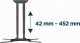 Gembird TV SET ACC WALL MOUNT 32-60"/WM-60ST-01 GEMBIRD 6