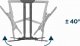 Gembird TV SET ACC WALL MOUNT 32-60"/WM-60ST-01 GEMBIRD 7