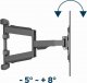 Gembird TV SET ACC WALL MOUNT 32-75"/WM-75ST-01 GEMBIRD 3