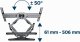 Gembird 40'' - 80'' 9