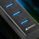 HUB USB Sharkoon Aluminium 4x USB-A 3.2 Gen1 (4044951037582) 1