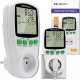 Qoltec Watomierz Licznik zużycia energii PM0627 z historiš pomiaru | 3680W | 16A | LCD 12
