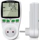 Qoltec Watomierz Licznik zużycia energii PM0627 z historiš pomiaru | 3680W | 16A | LCD 2