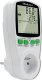 Qoltec Watomierz Licznik zużycia energii PM0627 z historiš pomiaru | 3680W | 16A | LCD 3