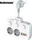 Listwa zasilająca Heckermann Listwa zasilająca Heckermann SE2435 + Kabel USB A-C AD-609CTS + Kabel USB C-C 610CC 8