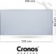 Grzejnik Cronos Panel grzewczy IR CRONOS Synthelith PRO CRP-770TWP Full Grey 1
