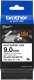 Brother Brother Etykieta 9.0MM BLACK ON WHITE HEAT SHRINK TAPE 1