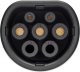 Kabel do ładowania samochodów EV+ Typ 2 32A 1-fazowy 7,2kW 5m (EV-CB-T2-32-1P-W) 2