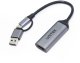 Adapter USB Unitek V1167A USB-C - HDMI + USB-A Srebrny  (V1167A) 4
