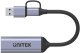 Adapter USB Unitek V1167A USB-C - HDMI + USB-A Srebrny  (V1167A) 6