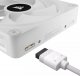 Wentylator Corsair iCUE LINK QX120 RGB 3-pack + Hub (CO-9051006-WW) 2