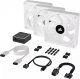 Wentylator Corsair iCUE LINK QX120 RGB 3-pack + Hub (CO-9051006-WW) 9