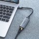 Adapter USB Ugreen CM199 USB-C - RJ-45 Szary  (50737B) 2