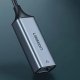 Adapter USB Ugreen CM199 USB-C - RJ-45 Szary  (50737B) 7