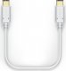 Kabel USB Hama USB-C - USB-C 1.5 m Biały (002015920000) 3