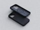 Njord by Elements Etui do iPhone 15 Pro MagSafe Skóra łososia Czarne 13