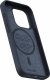 Njord by Elements Etui do iPhone 15 Pro MagSafe Skóra łososia Czarne 2
