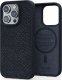 Njord by Elements Etui do iPhone 15 Pro MagSafe Skóra łososia Czarne 8