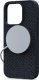 Njord by Elements Etui do iPhone 15 Pro MagSafe Skóra łososia Czarne 9