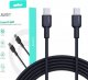 Kabel USB Aukey USB-C - USB-C 1 m Czarny (CB-NCC1 BK) 1