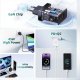 Ładowarka Usams Ładowarka sieciowa USB-C+USB-A 45W GaN PD 3.0 3