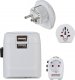 Hama ADAPTER PODRÓŻNY "WORLD TRAVEL PRO LIGHT USB" 3