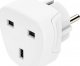 Hama Adapter Podróżny Basic Gniazdo UK-> Wtyk EU 1