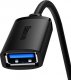 Kabel USB Baseus USB-A - USB-A 1 m Czarny (B00631103111-00) 4
