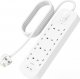 Listwa zasilająca Belkin Listwa przeciwprzepięciowa SurgePlus 8xFR 2xUSB-C 900J 2M 3