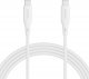 Kabel USB Ricomm USB-C - USB-C 1.2 m Biały (RLS304CCW) 1