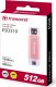 Dysk zewnętrzny SSD Transcend ESD310P 512GB Różowy (TS512GESD310P) 3