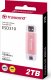 Dysk zewnętrzny SSD Transcend ESD310P 2TB Różowy (TS2TESD310P) 3