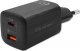 Ładowarka Qoltec Ładowarka sieciowa 65W GaN ULTRA | 5-20V | 2.25-3.25A | 1 x USB typ C PD | 1 x USB | Czarna 3