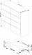 Fabryka Mebli Akord Komoda do salonu K 120 cm 8 szuflad - dąb craft 3