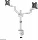 Neomounts Uchwyt biurkowy na 2 monitory 17" - 27" (DS60-425WH2) 13