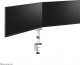 Neomounts Uchwyt biurkowy na 2 monitory 17" - 27" (DS60-425WH2) 2