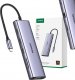 HUB USB Ugreen Adapter 10w1 CM498 Hub USB do 3x USB-A 3.0, HDMI, VGA, RJ45, SD/TF, AUX3.5mm, PD Converter 1