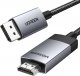 Kabel Ugreen DisplayPort - HDMI 2m szary (15774) 1